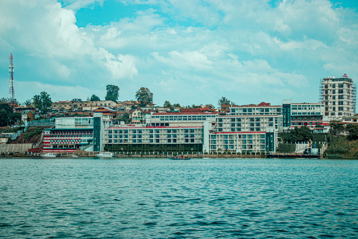 Lakeside town, Democratic Republic of the Congo