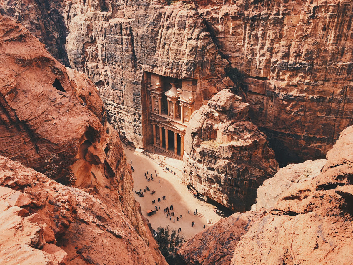 The Treasury in Petra, Jordan