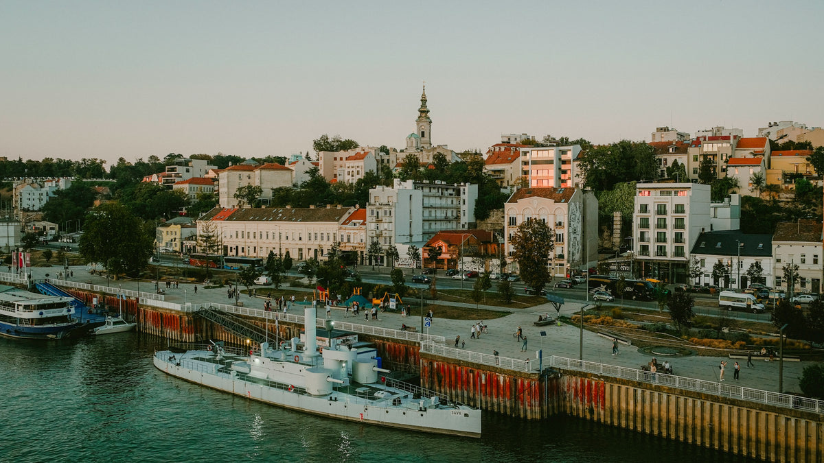 Belgrade riverside, Serbia
