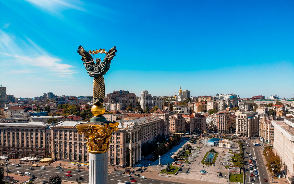 Independence Monument in Kyiv, Ukraine