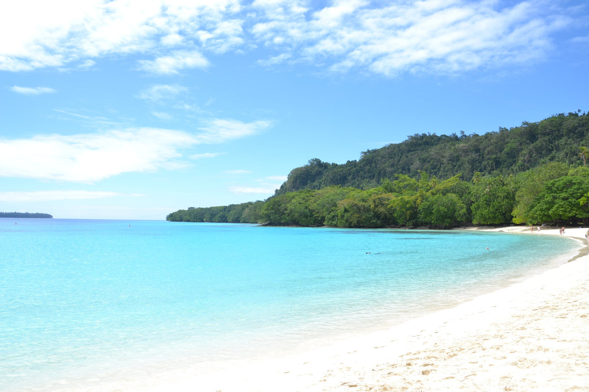 Champagne Beach on Espiritu Santo, Vanuatu